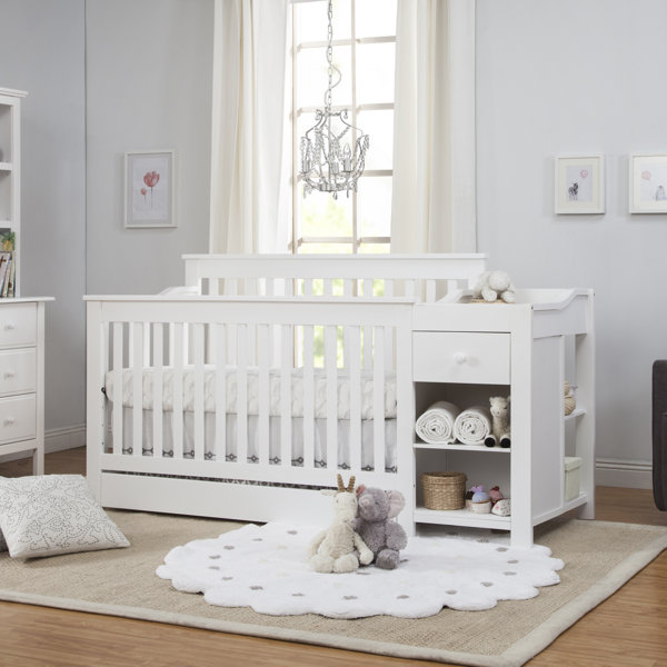 DaVinci Piedmont 4in1 Convertible Crib and Changer with Storage & Reviews Wayfair
